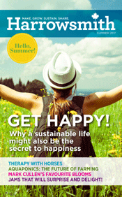 Harrowsmith Get Happy Cover