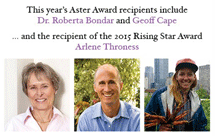Aster Award Recipients