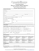 Group Ticket Order Form
