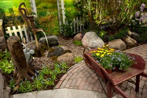Past in Present Garden for Feist